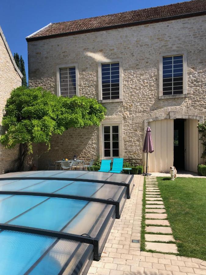 "Le Jardin" Chambre De Charme, Piscine A Meursault Exterior photo