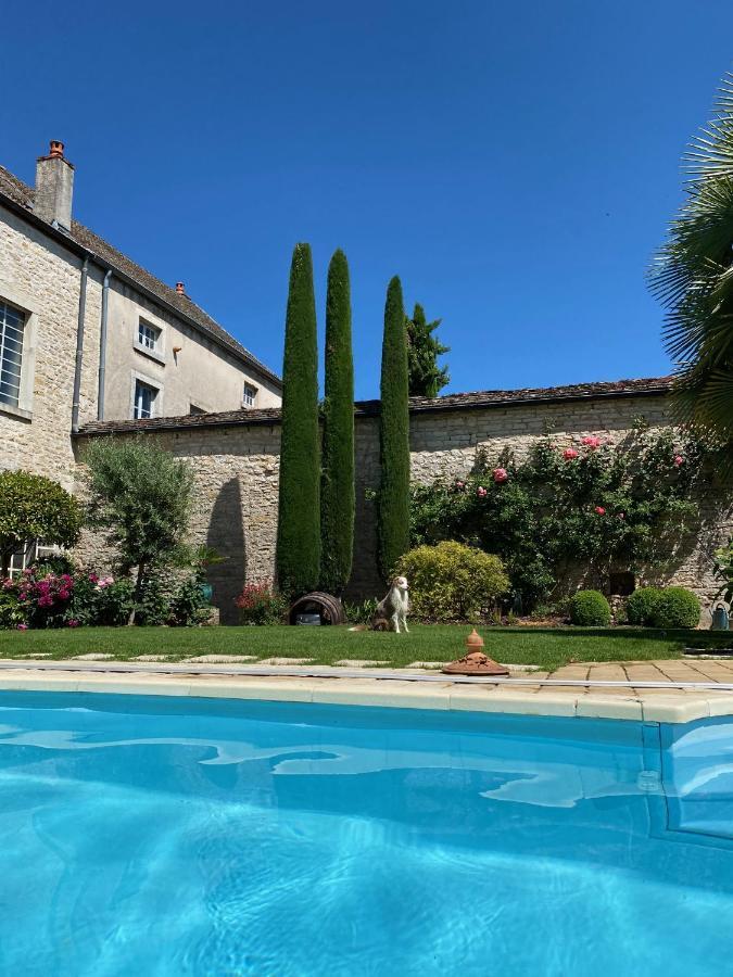 "Le Jardin" Chambre De Charme, Piscine A Meursault Exterior photo
