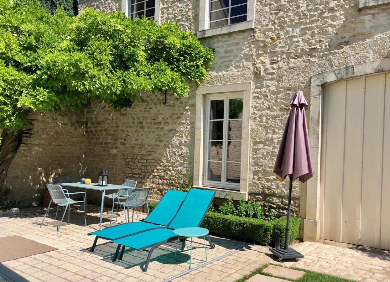 "Le Jardin" Chambre De Charme, Piscine A Meursault Exterior photo
